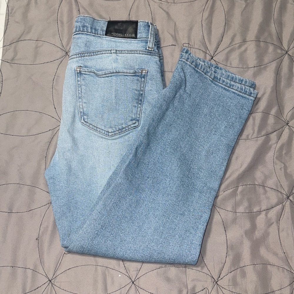 Kendall & Kylie Light Blue High Rise Jeans